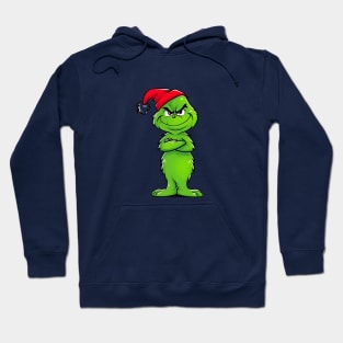 "Grinch Cartoon Full of Christmas Cheer" Hoodie